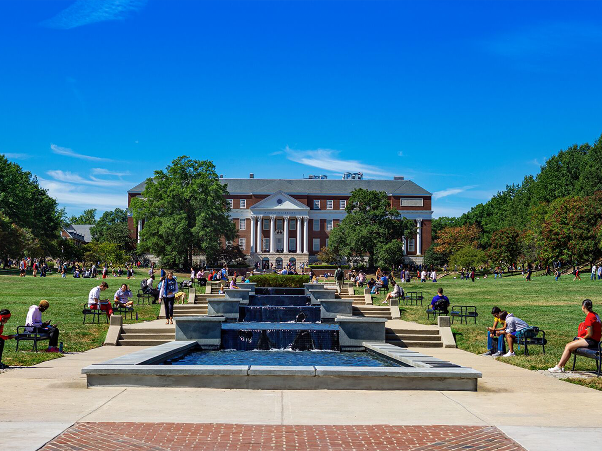 McKeldin Mall Maryland University